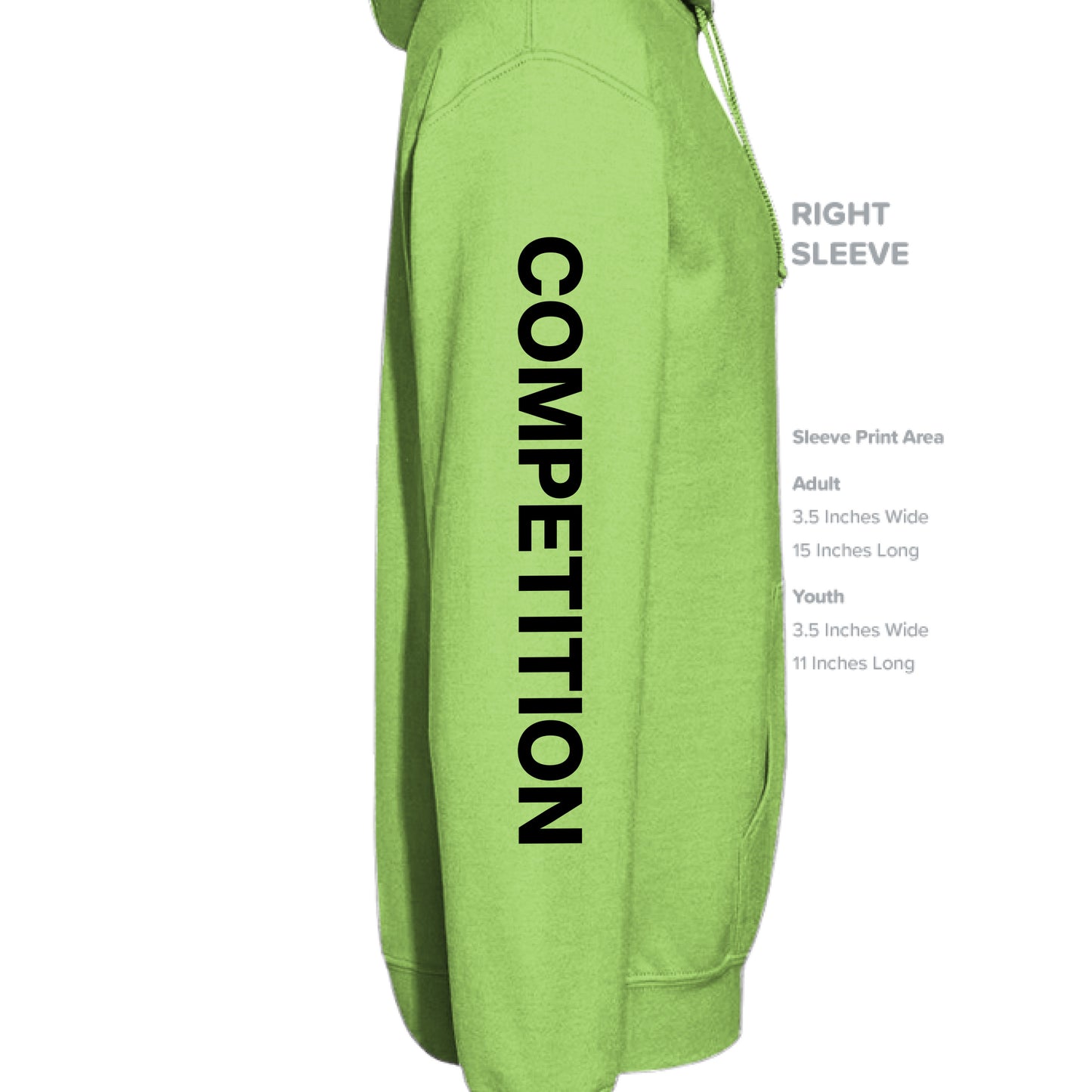 NEON GREEN - SLEEVE_RIGHT