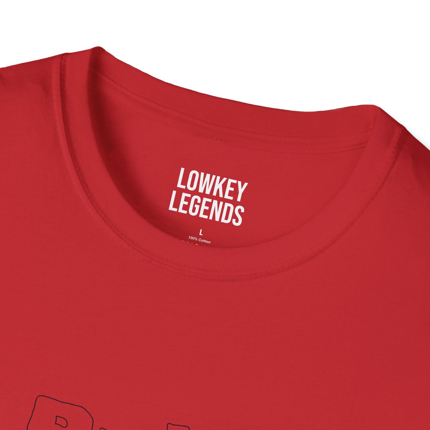 Built Different T-Shirt — Minimal Outline Text Graphic Tee for Confident, Casual Wear