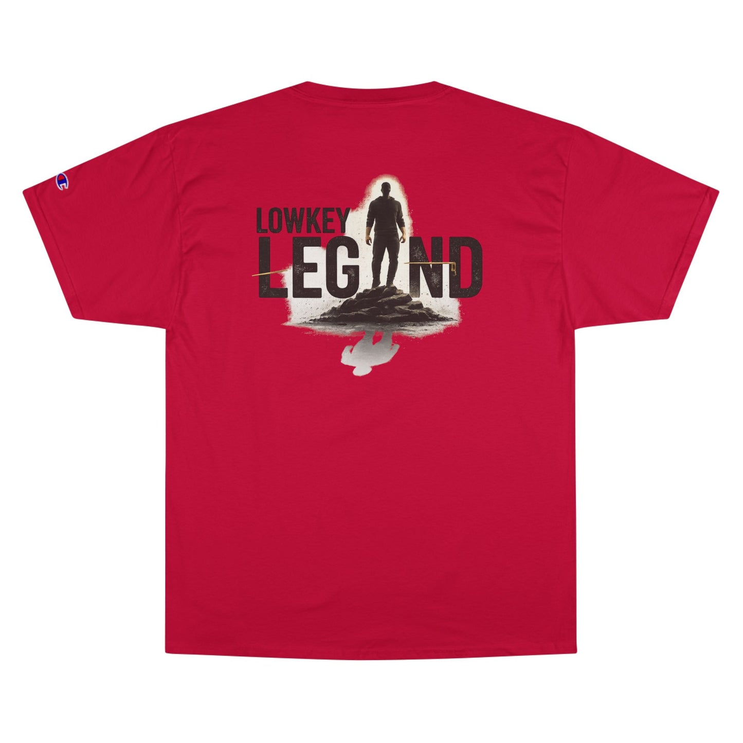 Legend T-Shirt — Minimal Champion Tee with Back Image