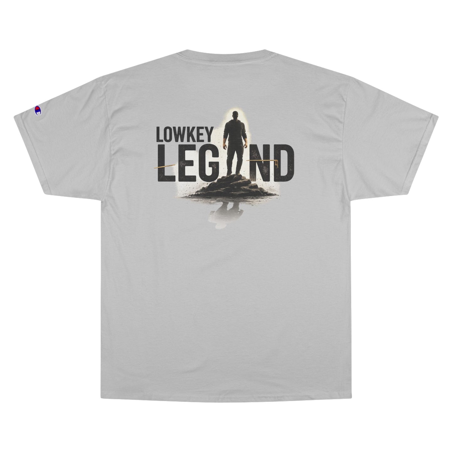 Legend T-Shirt — Minimal Champion Tee with Back Image