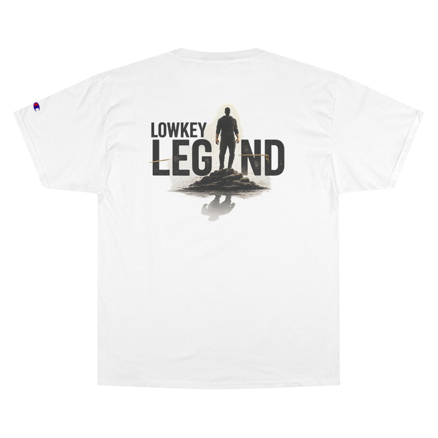 Legend T-Shirt — Minimal Champion Tee with Back Image