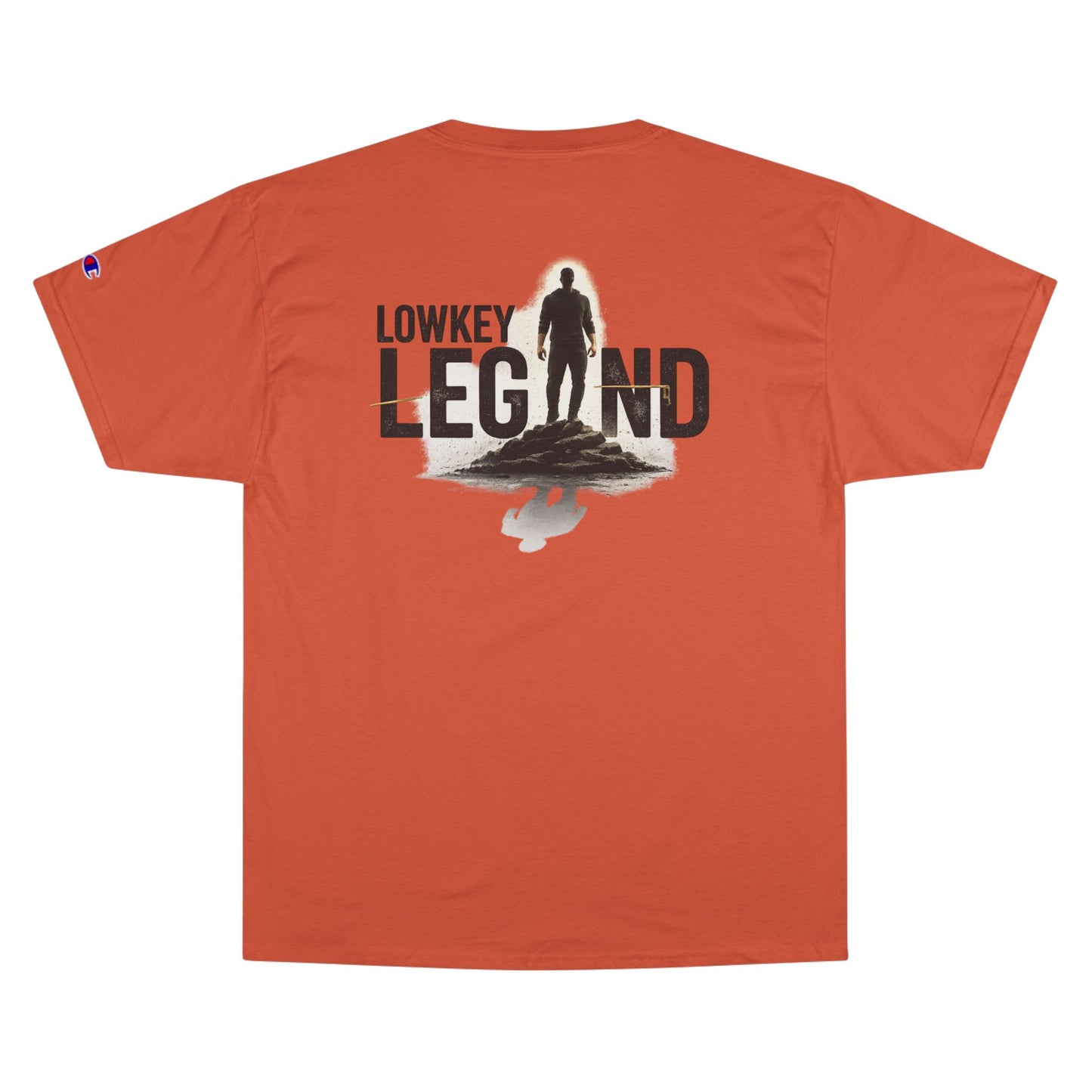 Legend T-Shirt — Minimal Champion Tee with Back Image