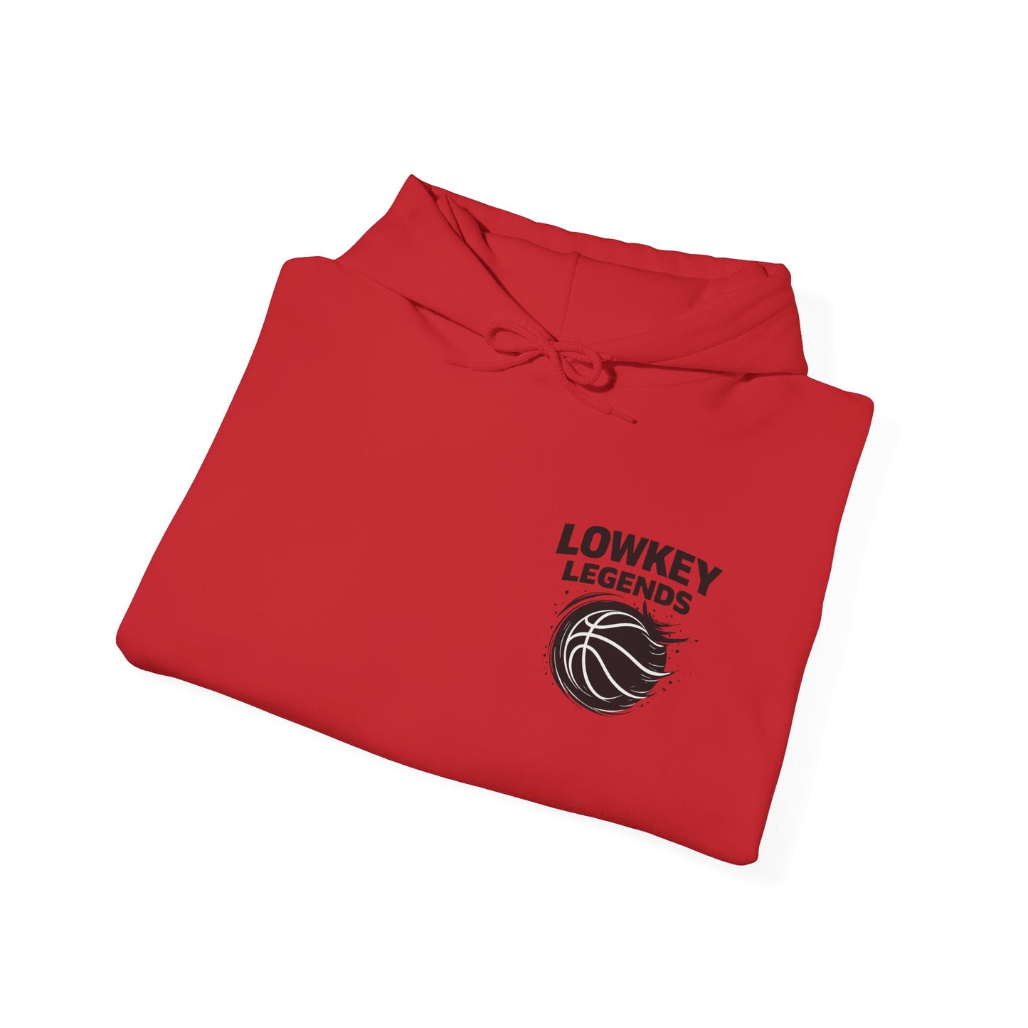 Lowkey Legends Basketball Hoodie — "Try Harder" Sleeve Motivational Pullover - Design By Ty