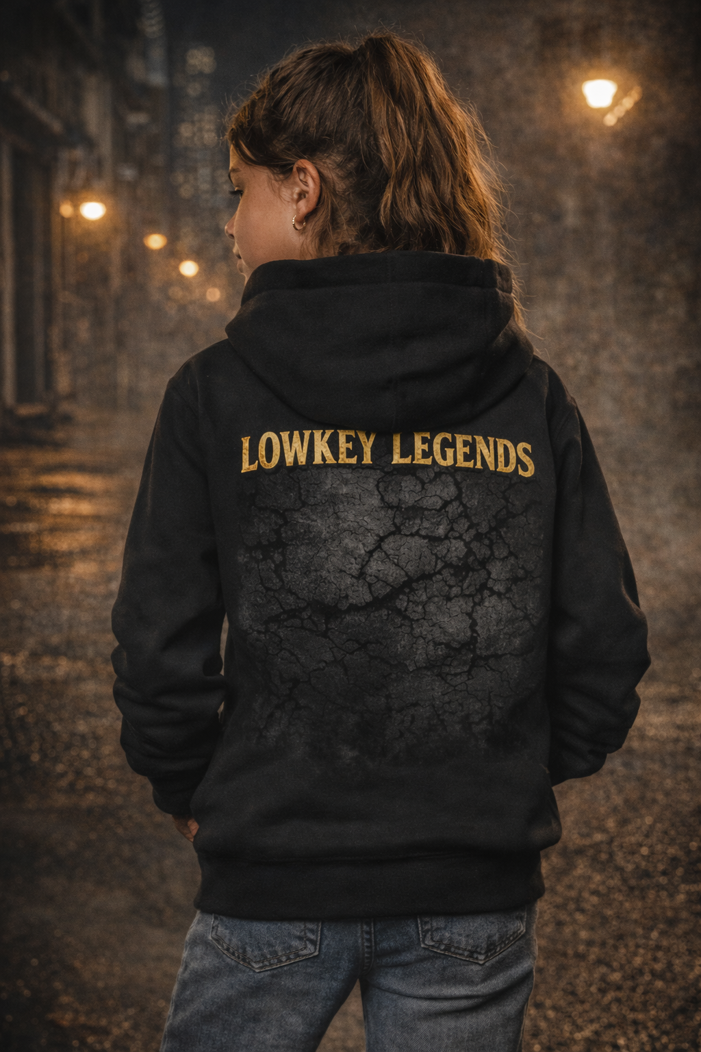Youth Crown Lion Hoodie