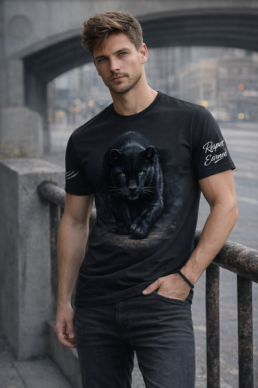 Adult Panther  Tee By Ken