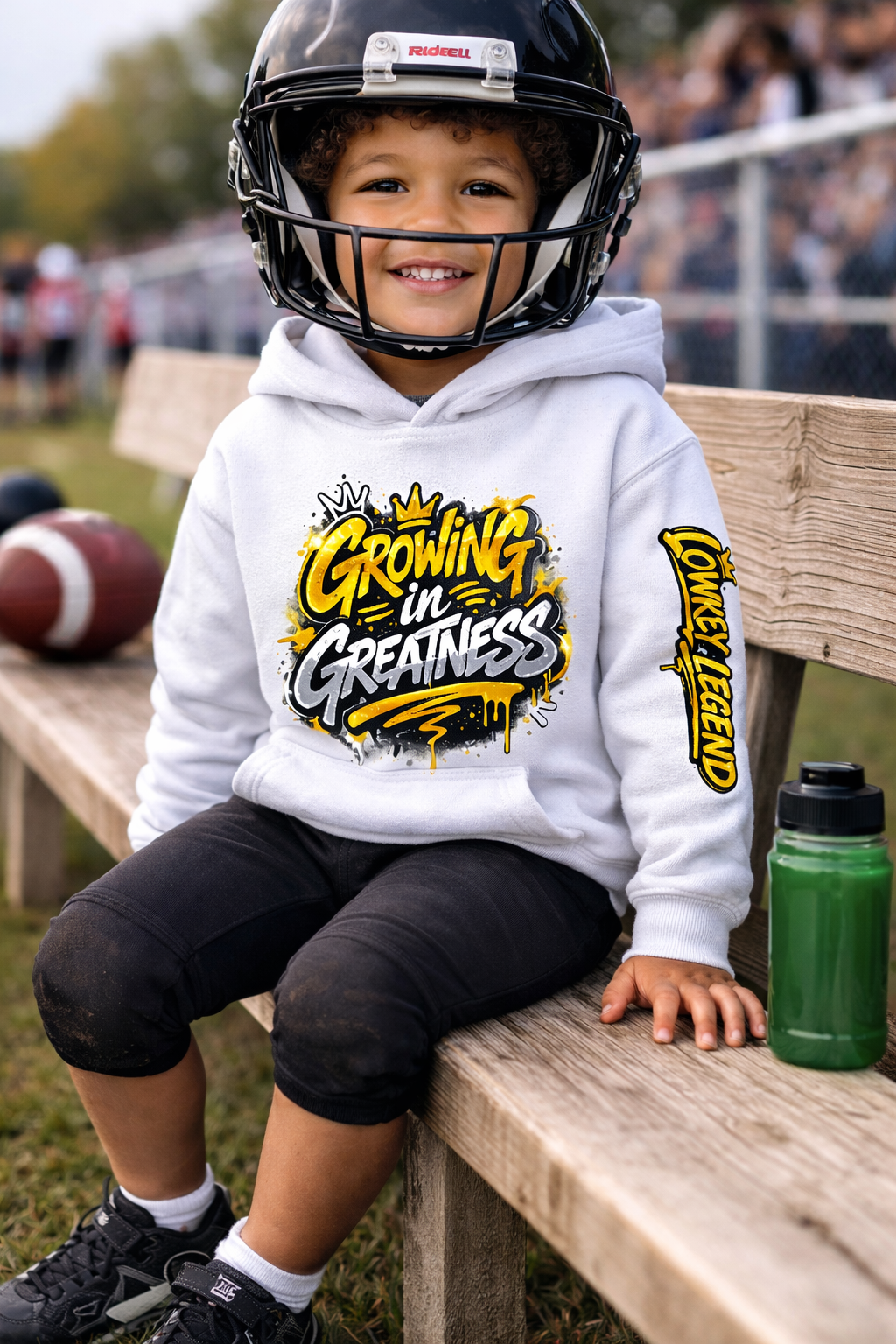 Growing In Greatness Hoodie - Toddler