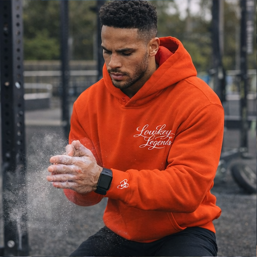 Lowkey Legends Script Hoodie with LB Wrist Monogram