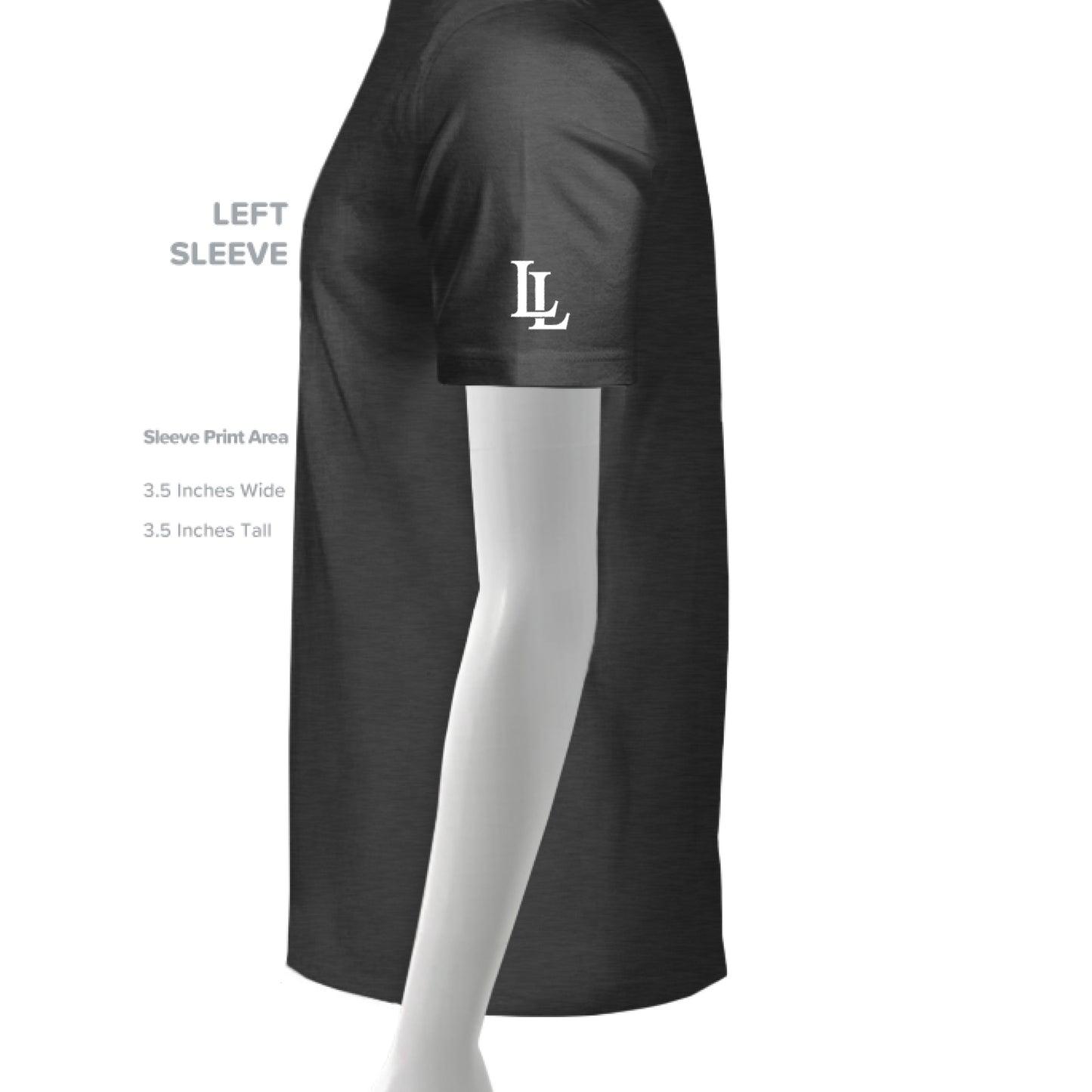 Heather Dark Grey - SLEEVE_LEFT