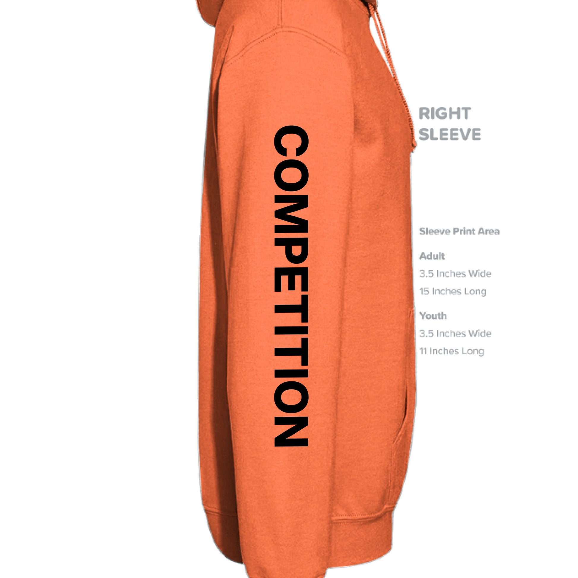 SAFETY ORANGE - SLEEVE_RIGHT