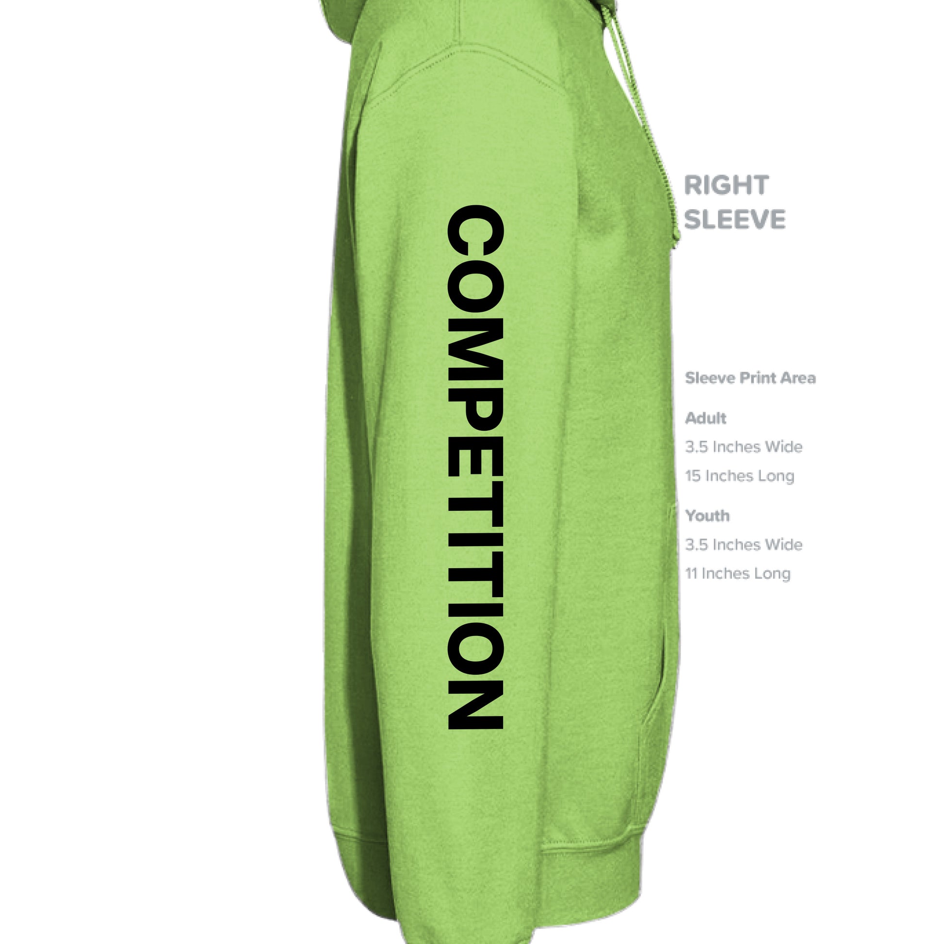 NEON GREEN - SLEEVE_RIGHT